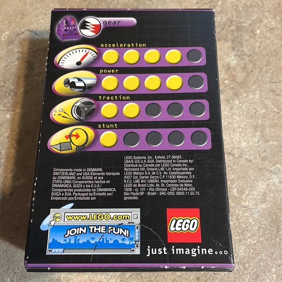 LEGO RACERS Gear. Year 2001 - Picture 5 of 7